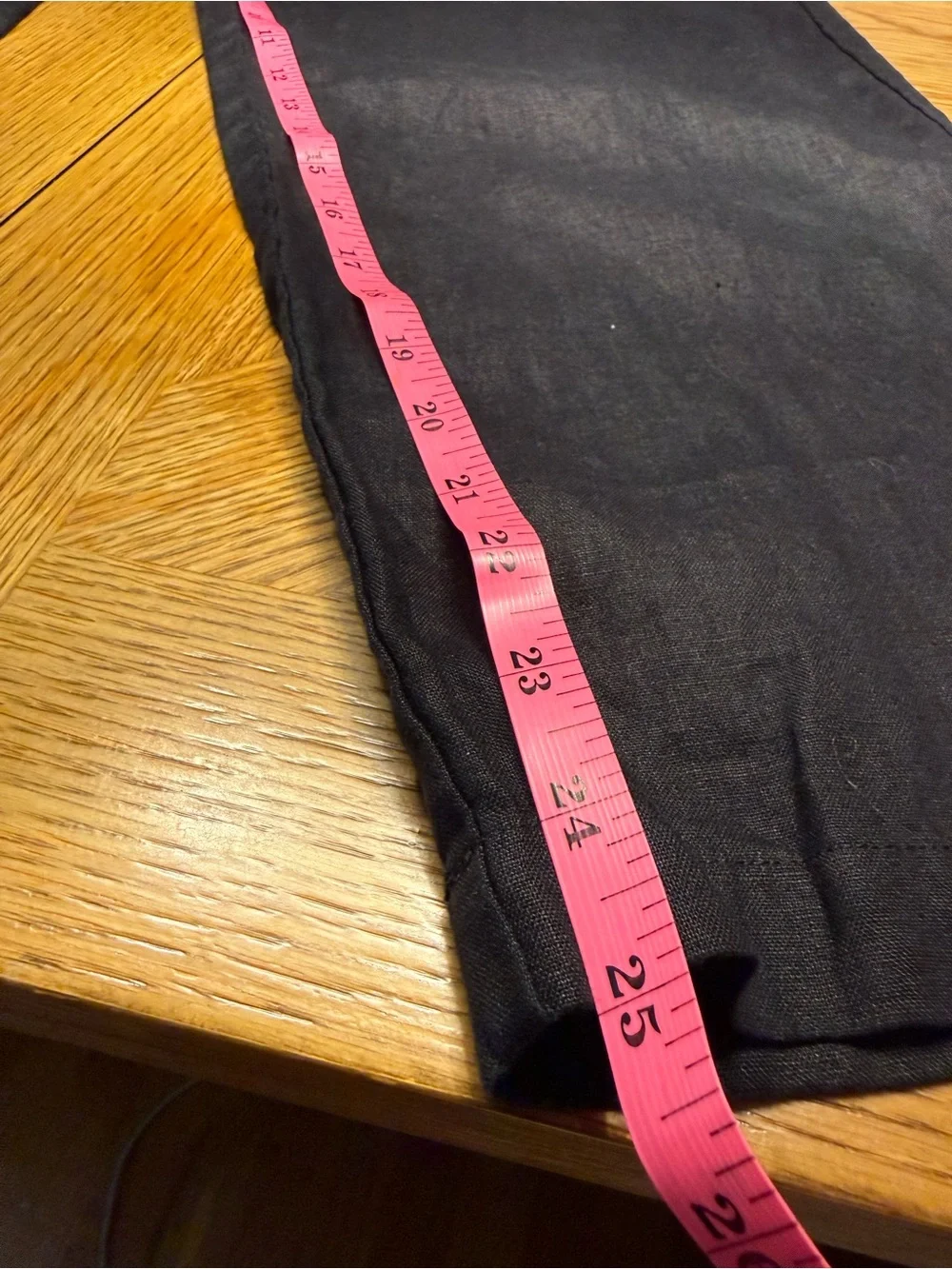 Quince European Linen Pants Wide Leg - Black- Medium- NWOT